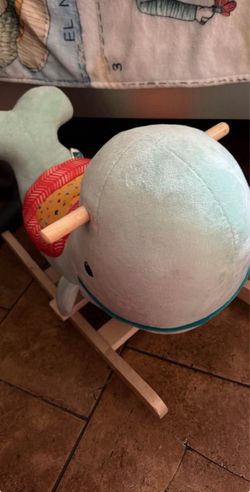 Plush Rocking Whale