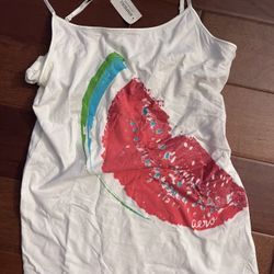Juniors New Aero New Tank Top With Built In Bra L/XL