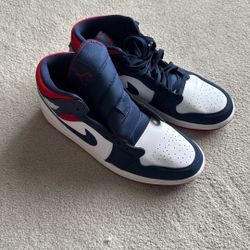 Jordan 1 Mid Team USA 