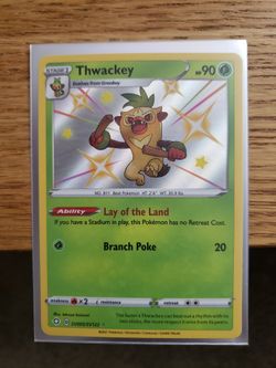 Pokemon Thwackey Shiny Rare
