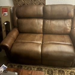Love Seat And Reclines 