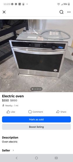 Oven horno de cosina electrical