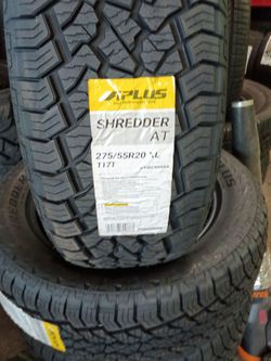 New set of tires 275 55 20 all terrain