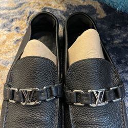 Louis Vuitton Hockenheim Leather Moccasin