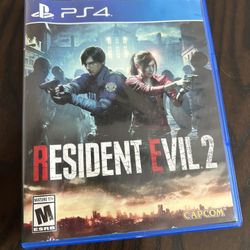 RESIDENT EVIL 2 - SONY PS4 PLAYSTATION 4 
