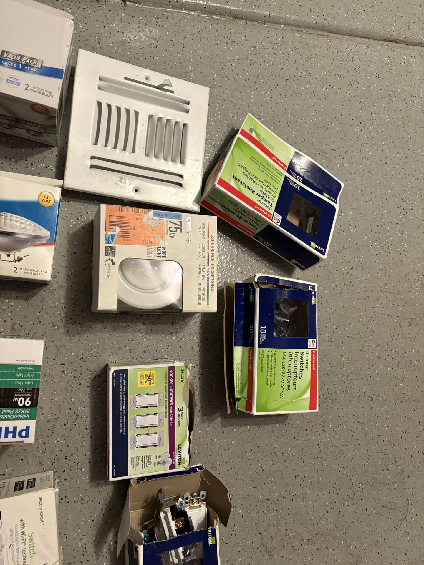 Lot Of Electrical Supplies And Other 