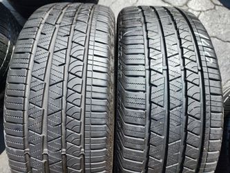 Selling (2) tires 255/45r20 continental crosscontact LX sport