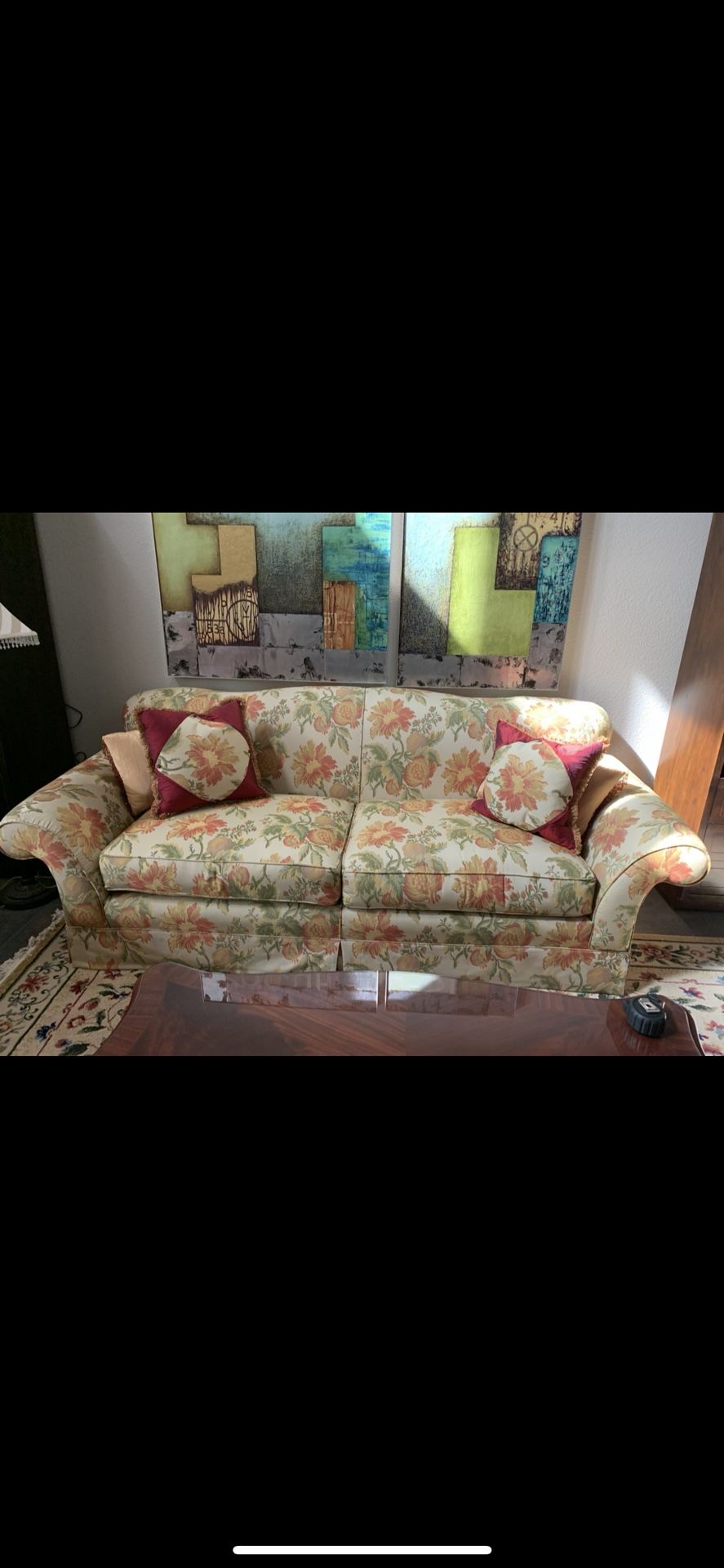Couch (extra Pillows Not Included)