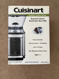 Cuisinart Supreme Grind Burr Mill