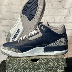 🔥 Air Jordan 3 Retro "Georgetown" Sz 11.5