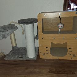 Scratcher And Doble Pet House