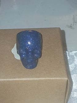 Galactic Earth Skull Ring 