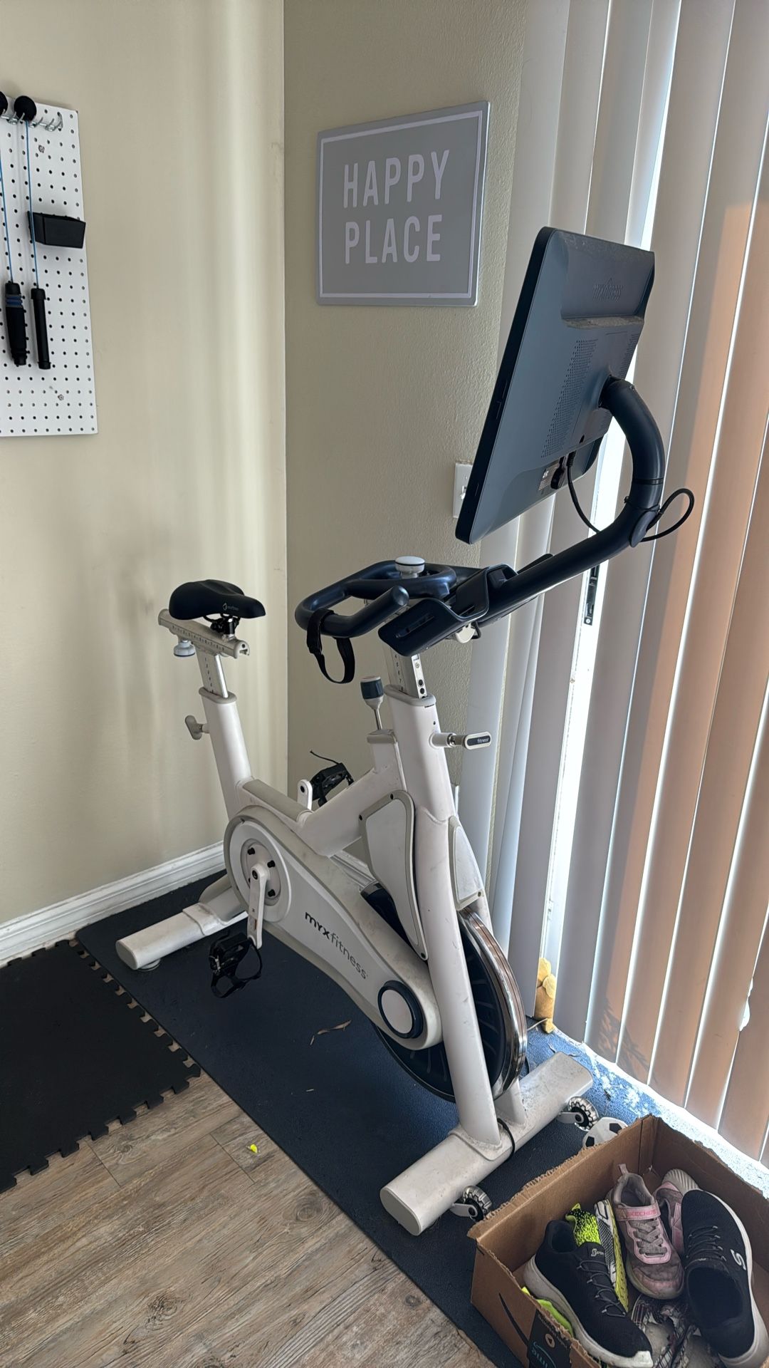 Myx Fitness Bike With Screen