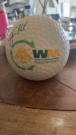 Waste Management Signed Inflatable Golf Ball