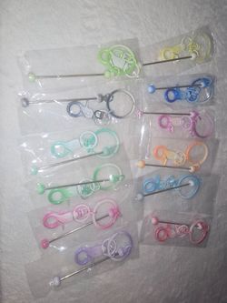 Beadable Keychains