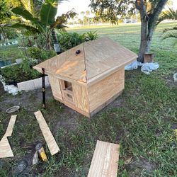 Wooden Dog House