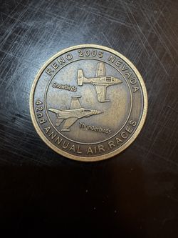 2005 Reno Air Races commemorative token