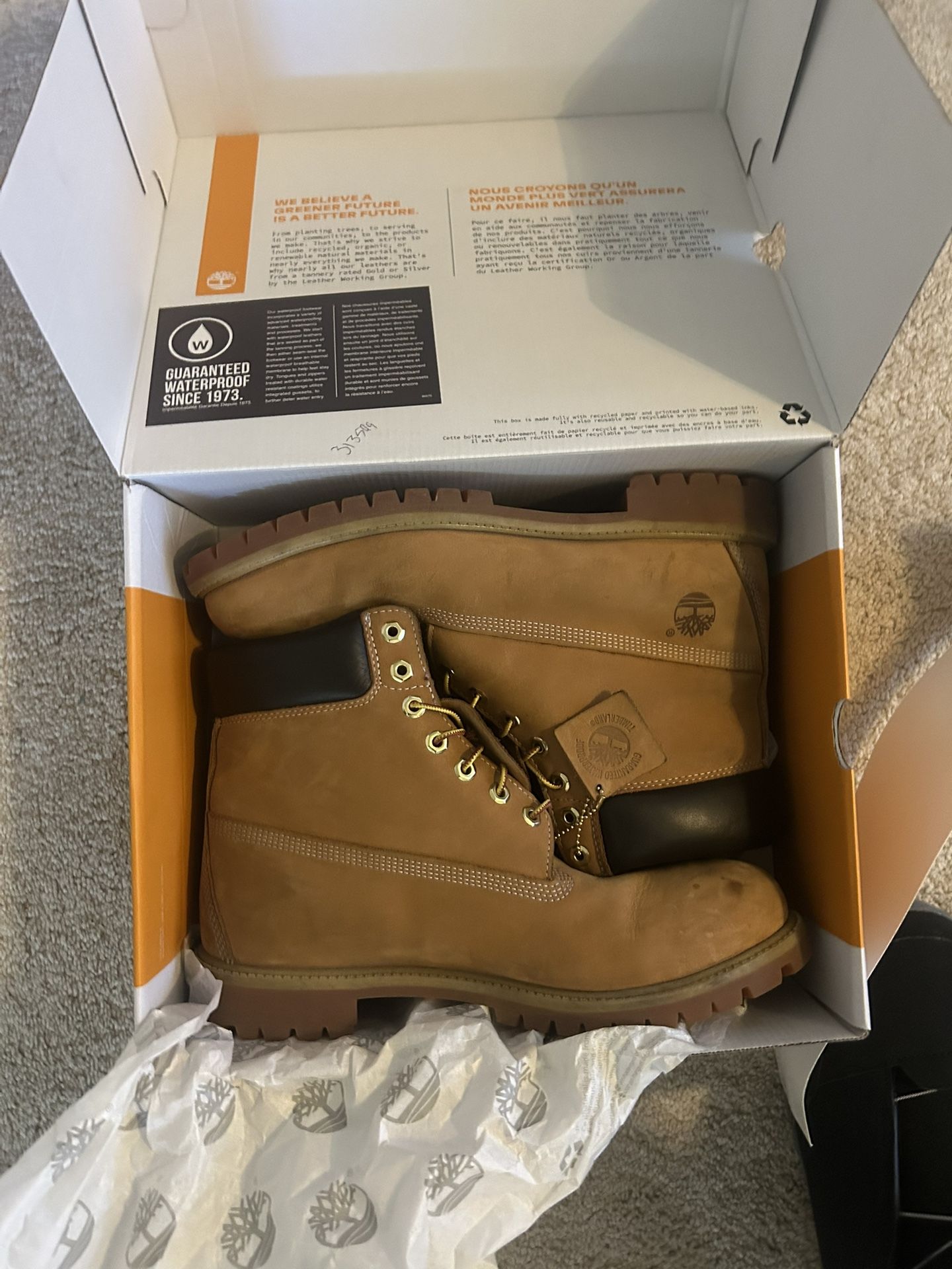 Timberlands 6 Inch Premium Waterproof Boots
