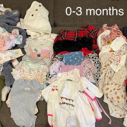 Baby Clothes 0-6 Months