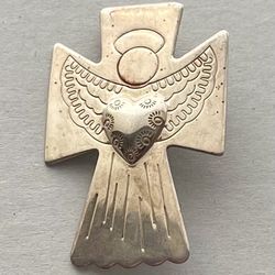 Angel Pin - .925 Silver.