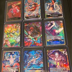 One piece cards!!