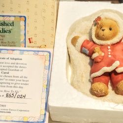 Cherished Teddies Carol Angels Snow How To Fly