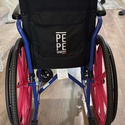 PEPE Mobility - Kids Wheelchair Self Propelled, Pediatric for Children, Foldable, Travel or Transit