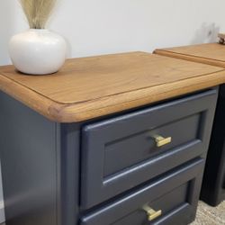 Modern Oak Nightstands