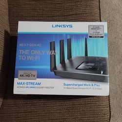 Linksys Brand New Never Open  Router 