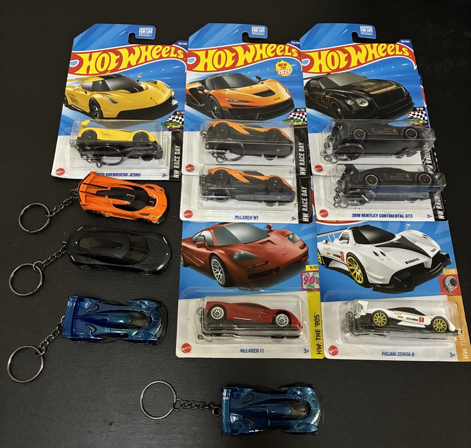 Super Car Hot Wheels Keychains - Holiday Special!