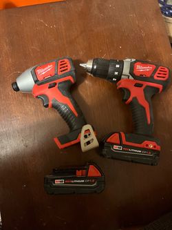 Milwaukee impact and drill