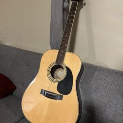 MITCHELL GUITAR WITH CASE
