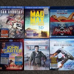 3D Blu-rays 