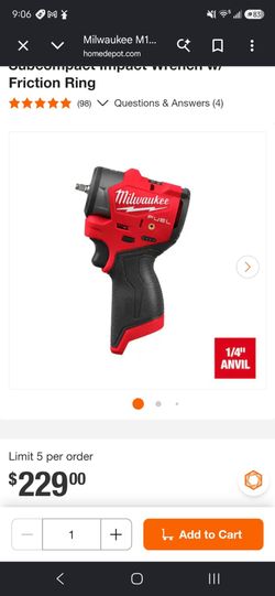 1/4. With battery both new