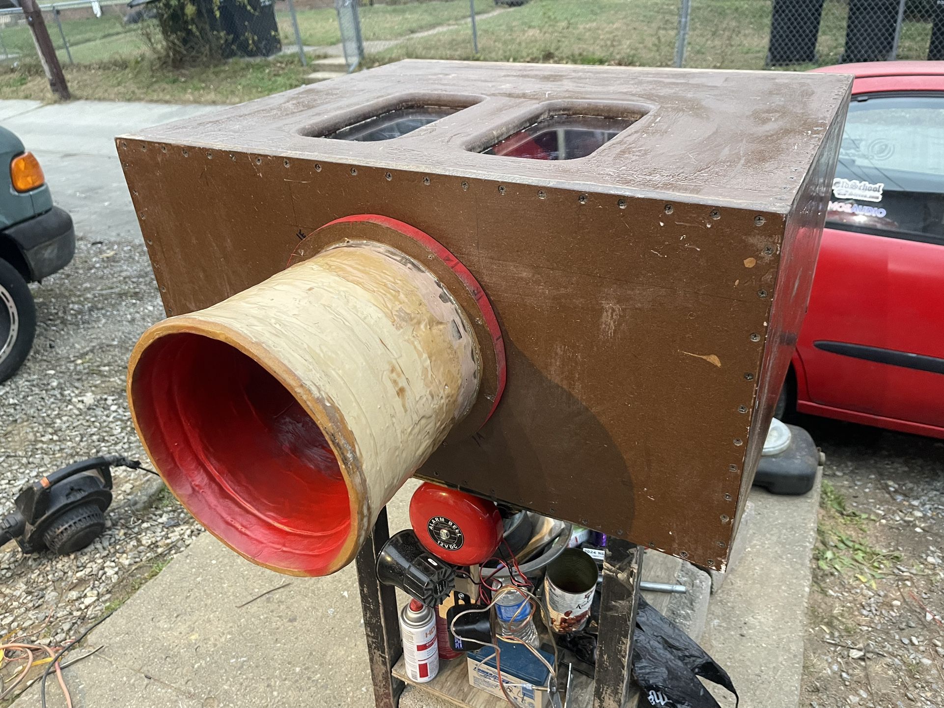 SKAR AUDIO 6000Watt Custom built TURBO 4th Order Enclosure SKv2-2500.1D class Monoblock Amplifier