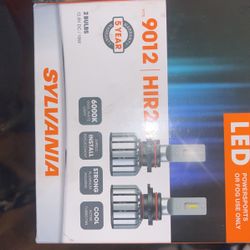 Sylvania Led Headlights 9012. Hir2