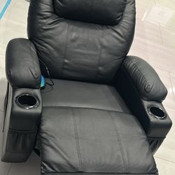 RECLINING MASSAGER CHAIR LIKE NEW!
