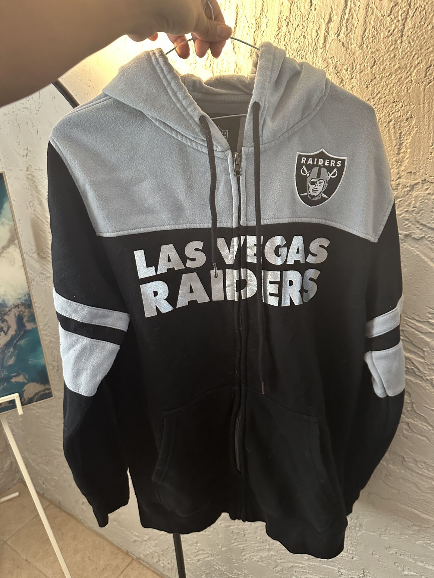 Las Vegas Raiders Zip Up Hoodie