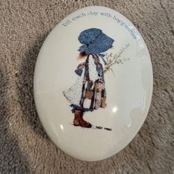 Vintage Holly Hobbie Trinket Box  $10.00