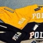 Men Polo Short Set 3x Yellow Only 