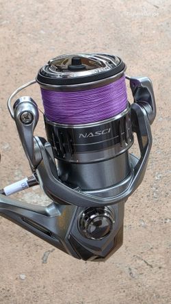 Shimano Nasci reel/New Braid/Star Rod