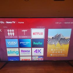 75" Tv With Original Box 