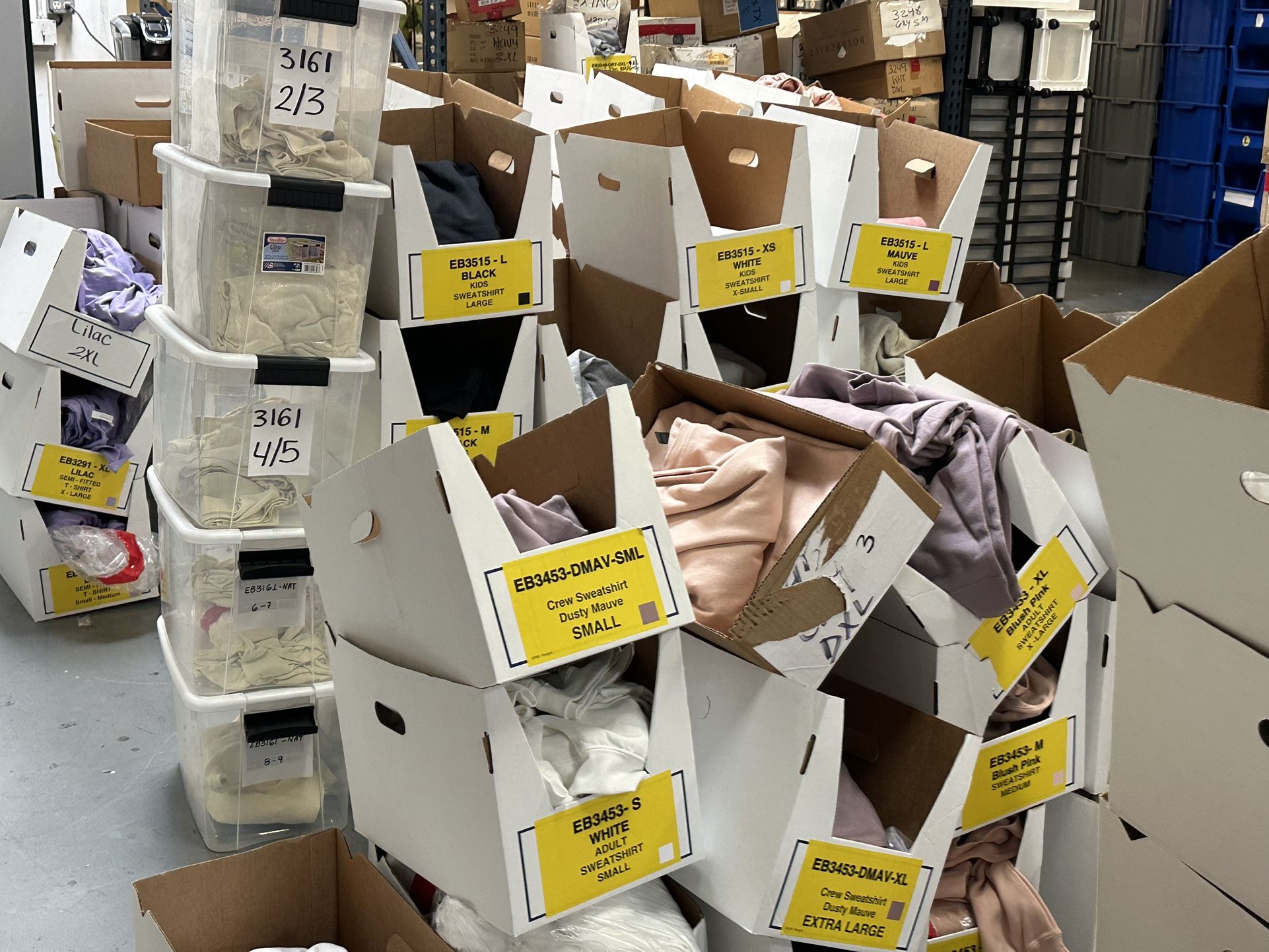 Various Blank T-Shirts