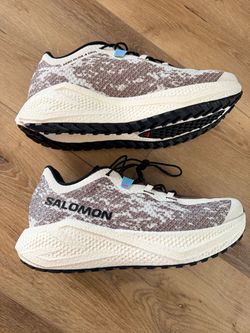 Salomon Aero Glide 4 GRVL Men's 10.5 - Worn Once - Vanilla Ice/Black