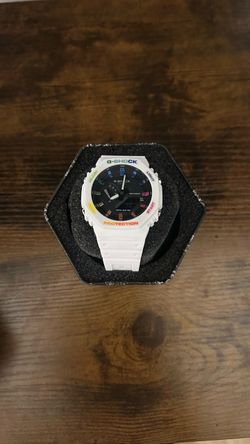 Rainbow Gshock watch