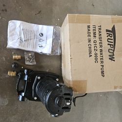 Transfer water pump 1500gph