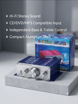 Hi fi  mini amplifier.