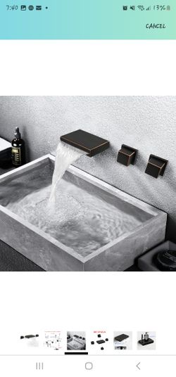 Waterfall Bathroom Faucet 