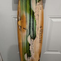 SECTOR 9 Bamboo Pin Tail Long Board