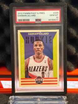 Damian Lillard Rookie PSA 10